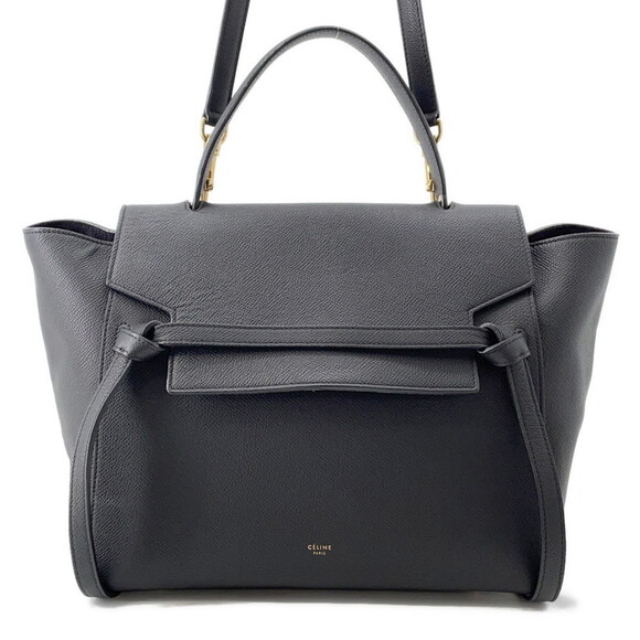 CELINE Black Leather Bag - Picture 1 of 16